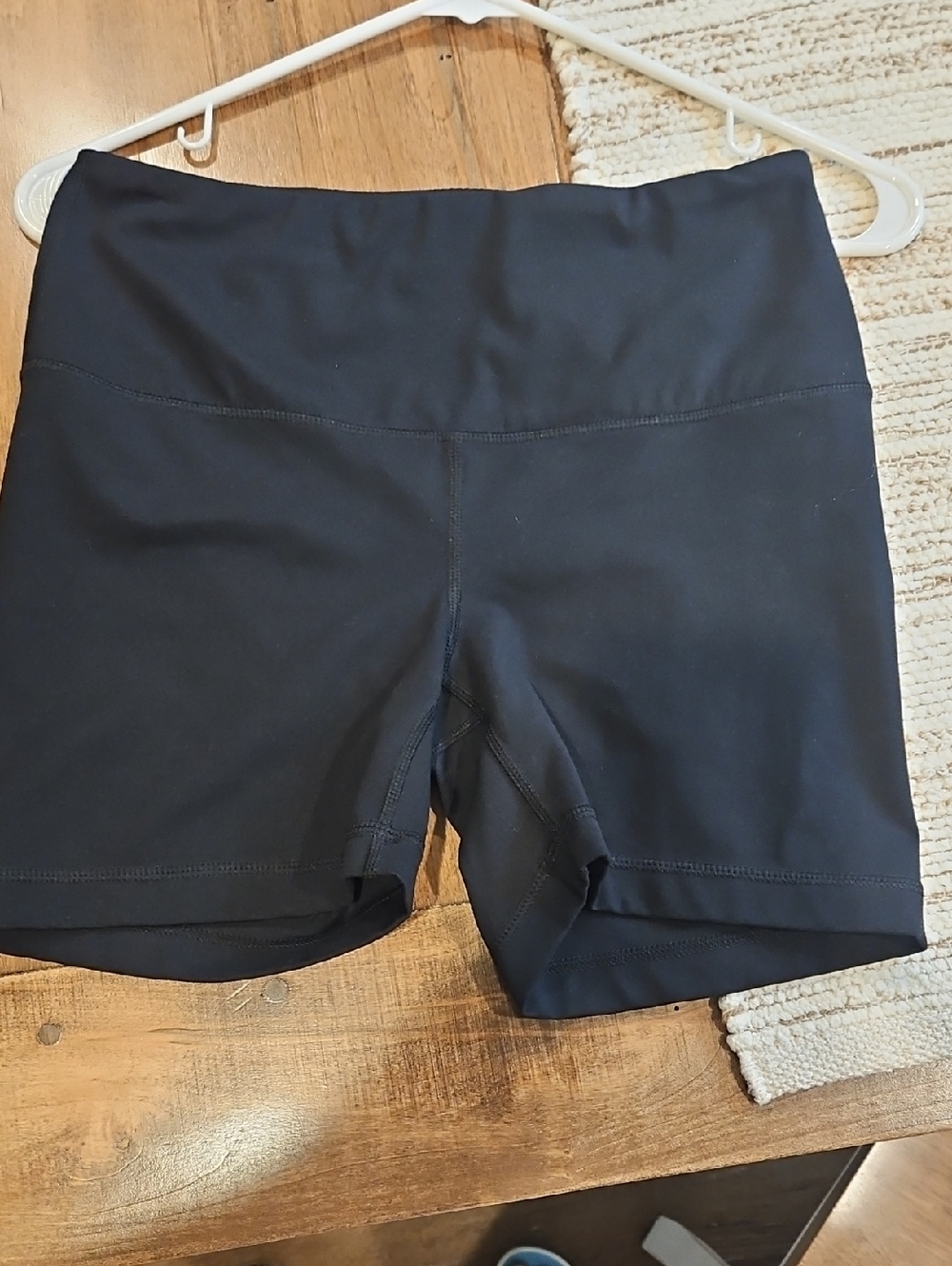 Yogalicious Black High-Rise Bike Shorts